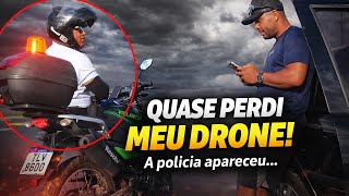 Ele quiz levar meu drone Dji neo