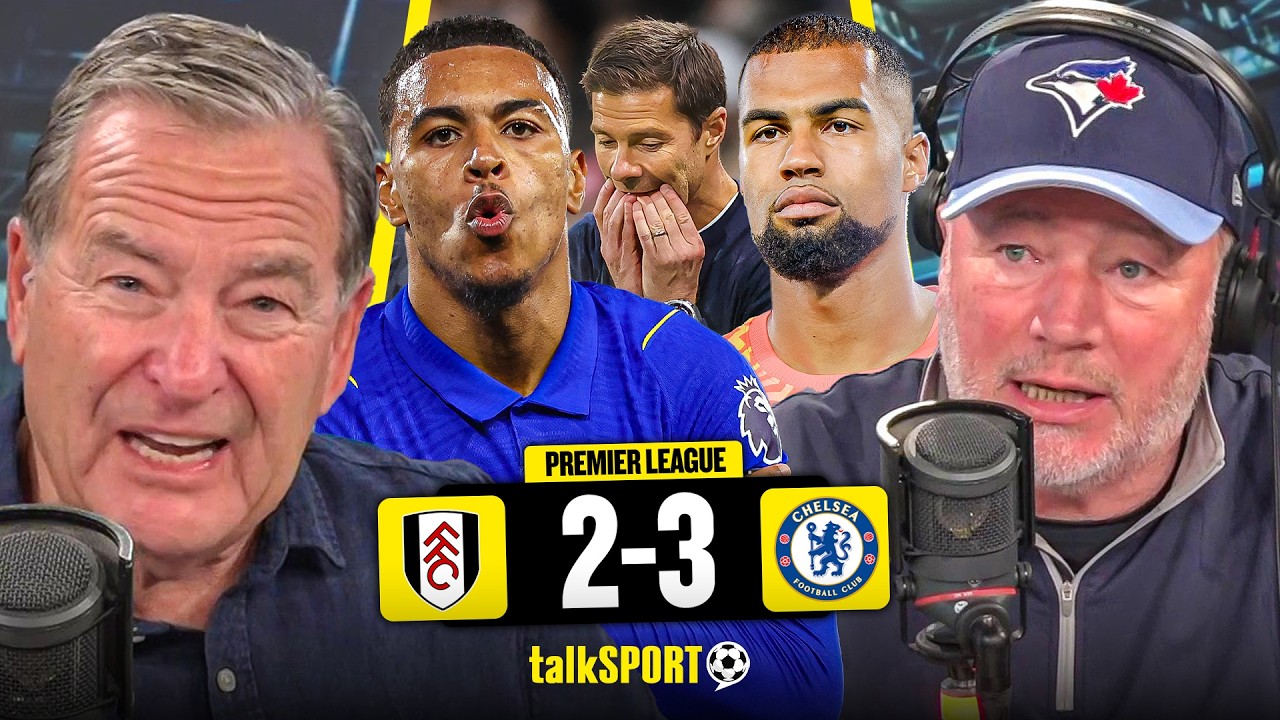 "TOO VULNERABLE!" Jeff Stelling WRITES OFF Chelsea's Title Hopes after FIVE-GOAL THRILLER vs Fulham!