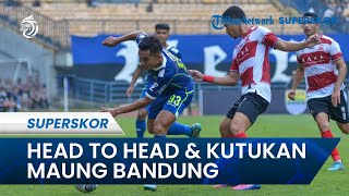 LIGA 1 - Head to Head Madura United Vs Persib, Kutukan Maung Bandung Tak Pernah Menang di Madura