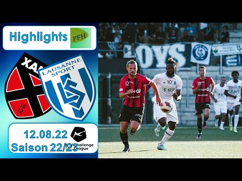 Highlights: Neuchatel Xamax FCS vs FC Lausanne - Sport (12.08.22)