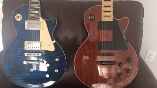 Video thumbnail for Guitar Review - Agile AL 2000 Beauty on a Budget (Gibson Les Paul Style) by Nick in the States