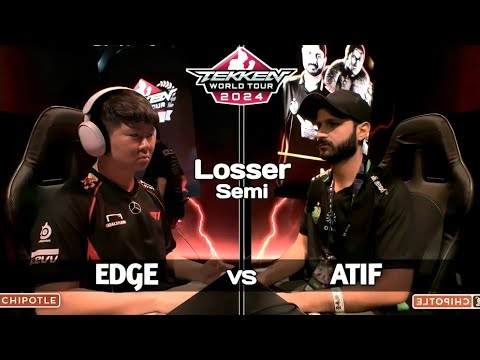 Edge (HWOARANG) vs  Atif (DRAGNOVE _ TWT 2024 _ Top 8 _ Losers Semi _ Jan Ali Gaming