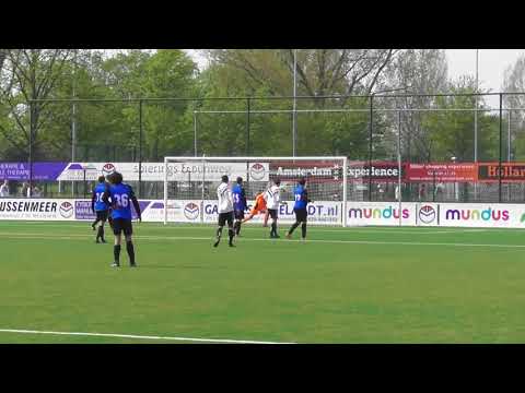 22 april 2018 DCG 1 - PVC 1 com 5-1 Doelpunt DCG (5-1)