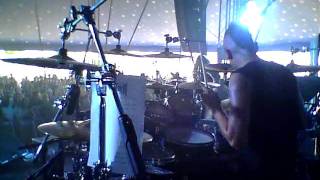 NORTHER Break Myself Away | Frozen Angel | Live @ Sonisphere 2011 (drumcam)