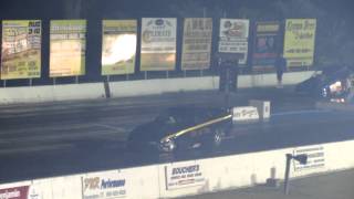Night of Fire 2014 at Lebanon Valley, Nostalgic Funny Cars - Bits And Pieces vs Total Insanity