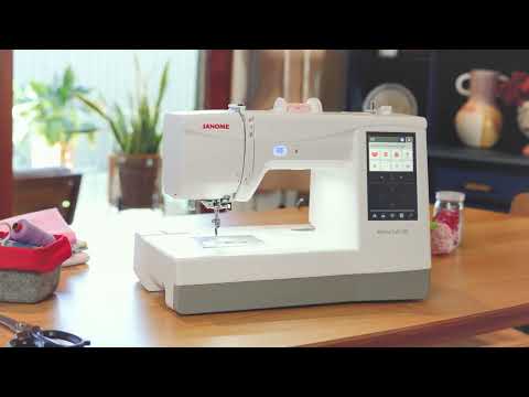 Відео про JANOME Memory Craft 100E