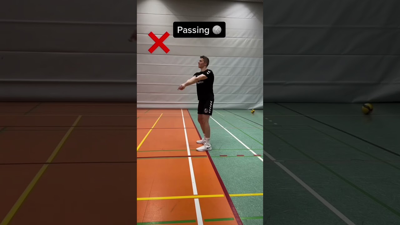 Do This as A Volleyball Beginner 💪🏐 #volleyball