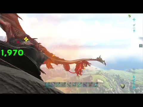 Epic alpha wyvern fight
