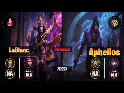 Pobelter LEBLANC (Mid) [Electrocute] VS APHELIOS - Challenger NA Patch 10.6