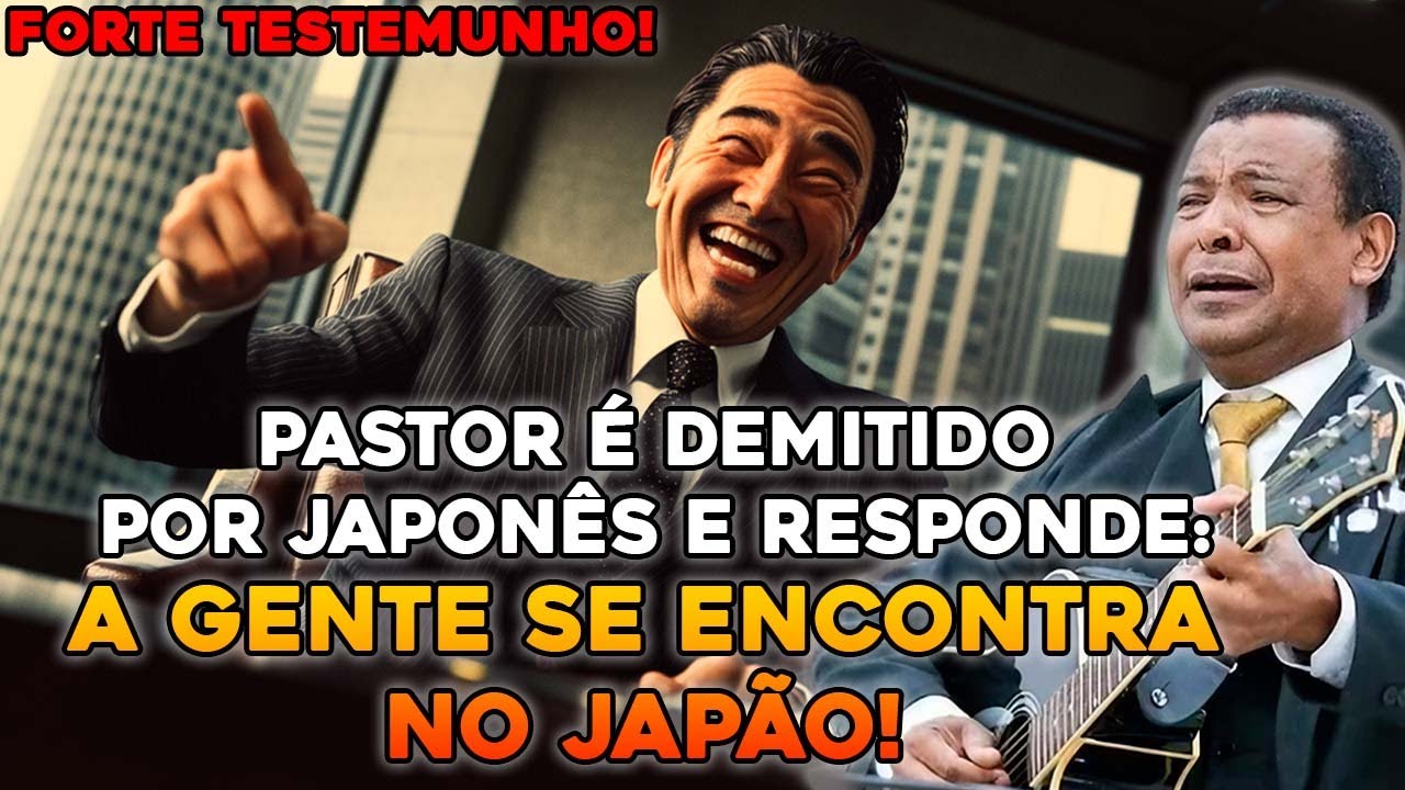 DIRETOR DE BANCO JAPONÊS DEMITE CRENTE DIZENDO QUE ELE NUNCA MAIS TERIA UMA VIDA BOA COMO PASTOR!