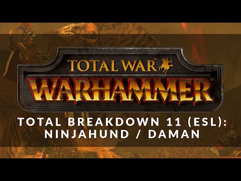 Total Breakdown 11 - Ninjahund vs Daman - Total War Battle Replay (ESL)