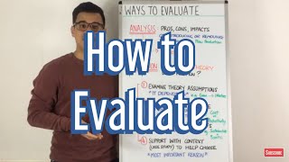 How to evaluate in Business?