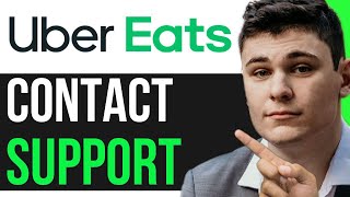 HOW TO CONTACT UBER EATS SUPPORT! (UPDATED METHOD)