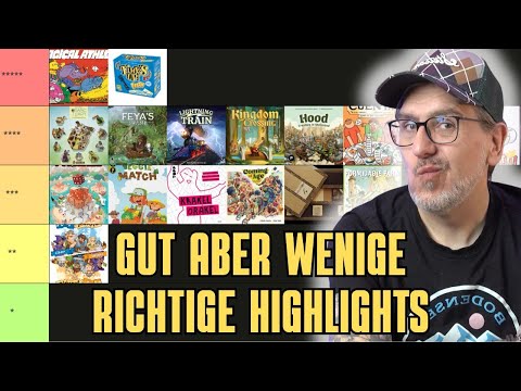 PLAYED in November: 19 items on the table