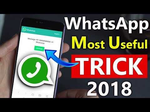 Whatsapp Most Useful Secret Trick 2018 🔥