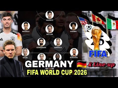 Germany's Ultimate 2026 World Cup Team: Predicted Starting XI Revealed!