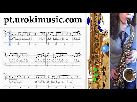 Aulas de Saxofone (tenor) Martin Garrix feat Khalid - Ocean Curso Aprender um-i372