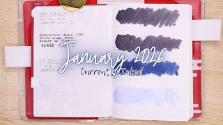 Currently Inked Fountain Pens for January 2026