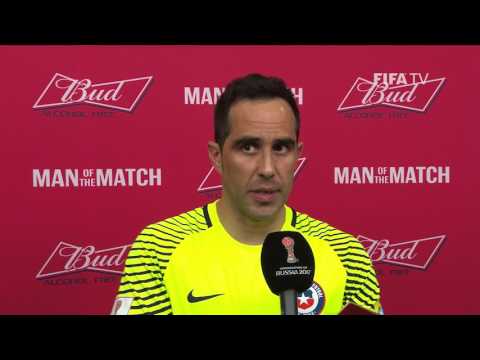 Claudio Bravo: FIFA Man of the Match - Match 13: Portugal v Chile