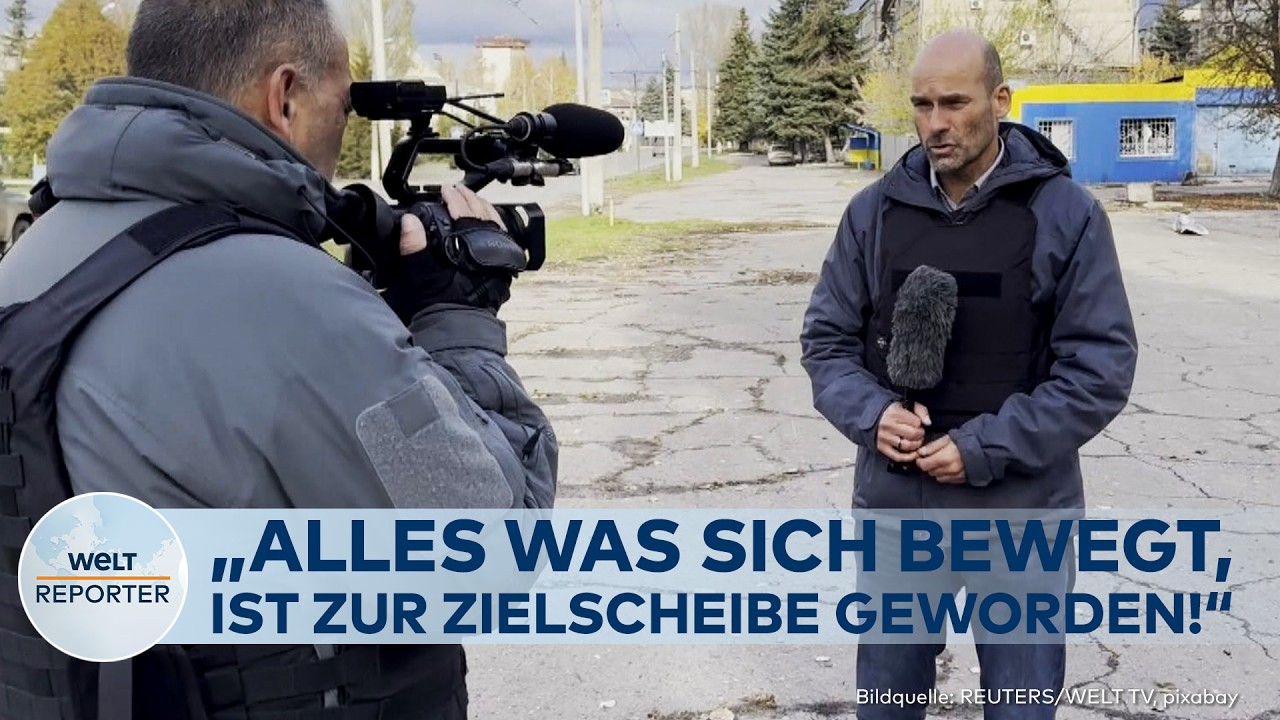 KRIEGSREPORTAGE: Jeder Meter ein Risiko! Wie Reporter täglich ihr Leben in der Ukraine riskieren