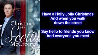 Scotty McCreery - Holly Jolly Christmas (Lyrics)