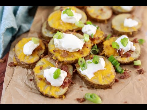 AIR FRYER EASY POTATO SKIN RECIPE