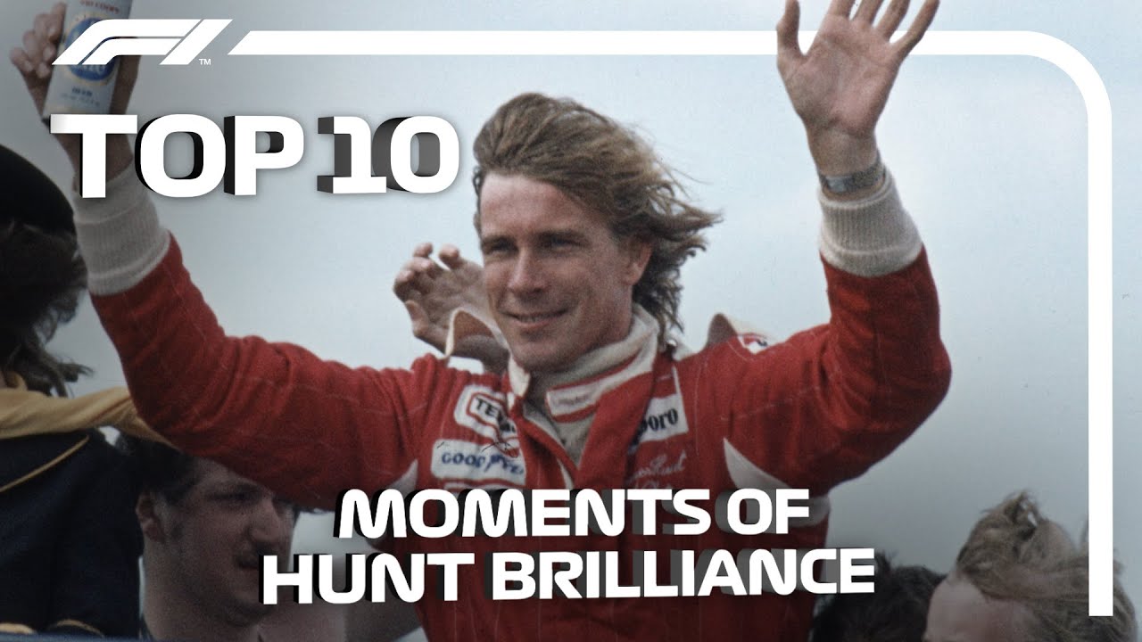 Top 10 Moments Of James Hunt Brilliance