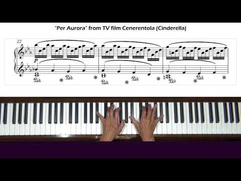 Per Aurora from Cenerentola (Cinderella) Piano Tutorial