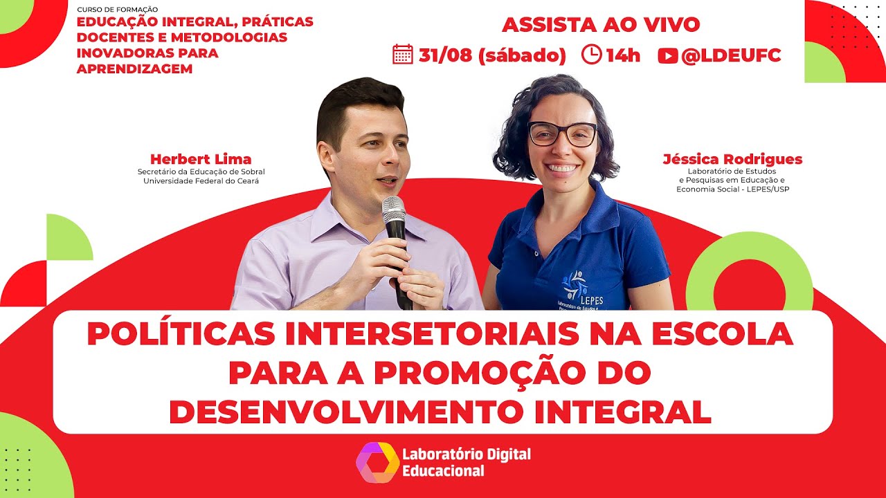 [AULA 19] Políticas Intersetoriais na Escola para a Promoção do Desenvolvimento Integral