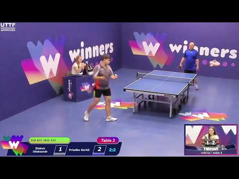 Winners League  09.08.21   Ziakun Oleksandr - Priadko Serhii  18:30