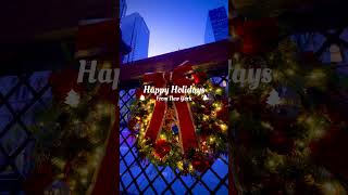 Magical Christmas in Manhattan: Spectacular Tree Lightings and Festive Illuminations NY ニューヨーククリスマス