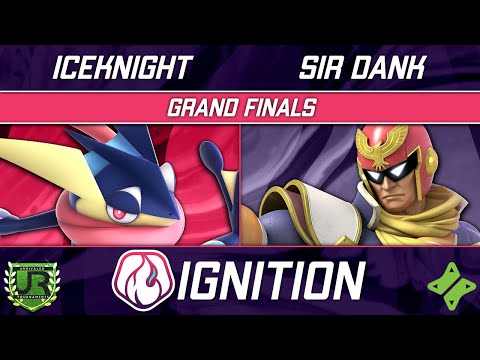 IceKnight (Greninja) vs Sir Dank (Captain Falcon) - Ignition 321 GRAND FINALS