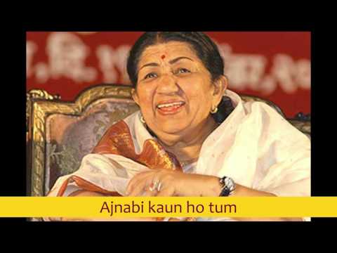 Ajnabi kaun ho tum - Lata Mangeshkar best early 80's songs