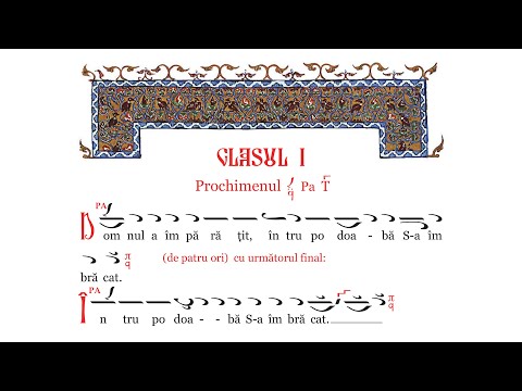 Prochimen la vecernie, glasul I – Grupul Psaltic Theodor V. Stupcanu