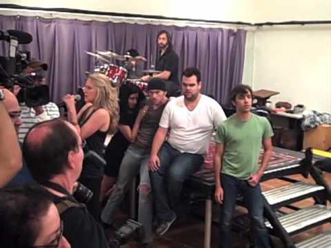 Promotional performance clip of Populism, Yea, Yea! from Bloody Bloody Andrew Jackson