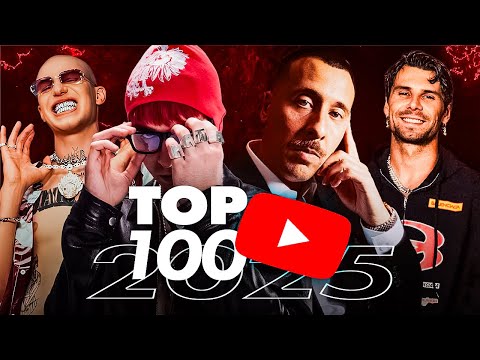 TOP 100 POLSKI RAP/TRAP 2025 - YOUTUBE