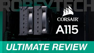 It can air cool a 14700k and it’s only $99! The Corsair A115 Air Cooler Ultimate Review