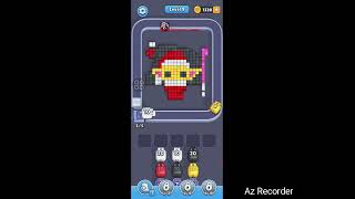 Pixel Flow level 9 Walkthrough Solution