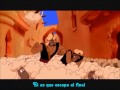 El Rey Aladdín Castellano Español De España Letra En Pantalla