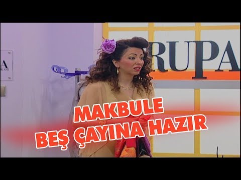 Makbule beş çayına hazır - Avrupa Yakası