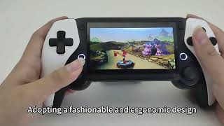 128GB Rk3566 Handheld Game Console 4 3'' Ips Screen Emuelec System Joystick Retro Video Game Play