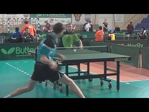 Юрий РЫЖОВ - Илья ИГОШИН, Клубный чемпионат России, Настольный теннис, Table Tennis