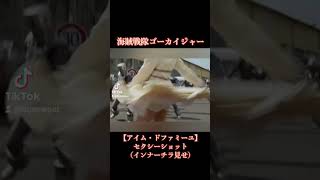 海賊戦隊ゴーカイジャー【アイム・ド・ファミーユ】セクシーショット(インナーチラ見せ)　#海賊戦隊ゴーカイジャー #アイム #セクシー #チラ見せ #tiktok