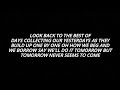 When We Were Young Passenger Lyrics English