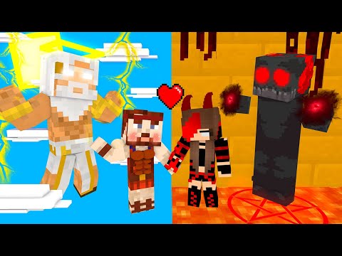 Monster School : Hercules and Devil Girl - Love Story - Minecraft Animation