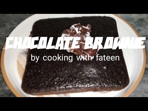 Chocolate Brownie by cooking with fateen