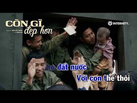 [KARAOKE] CÒN GÌ ĐẸP HƠN - NGUYỄN HÙNG | OST MƯA ĐỎ