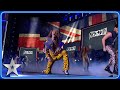 Sven Smith ROCKS OUT with AIR GUITAR to One Direction and Queen | Semi-Finals | BGT 2024