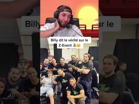 BILLY DIT SA VÉRITÉ SUR LE ZEVENT 🤫 #billy #zevent #zevent2022 #zerator #drama