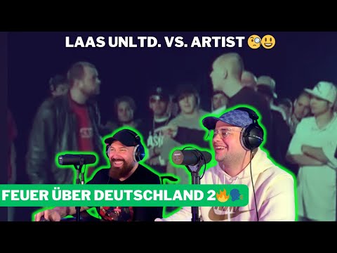 FEUER ÜBER DEUTSCHLAND 2🔥😂 LAAS VS. ARTIST| REACTION